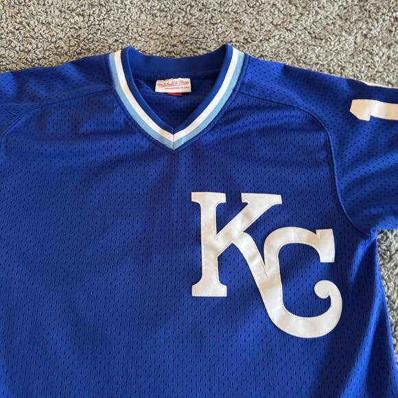 100% Authentic Mitchell & Ness Bo Jackson 1989 MLB Kansas City Royals Jersey 40 - Picture 3 of 9